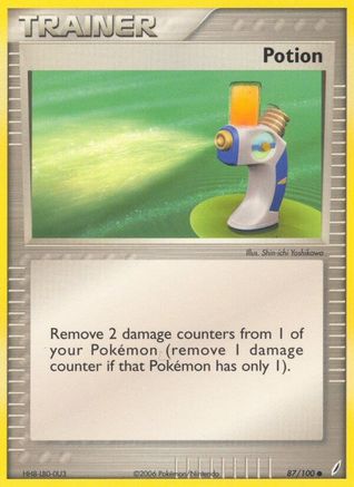 Potion 087/100  - Reverse Holofoil Crystal Guardians - Common