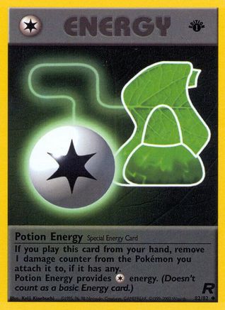 Potion Energy 082/82  - 1st Edition Team Rocket - Uncommon