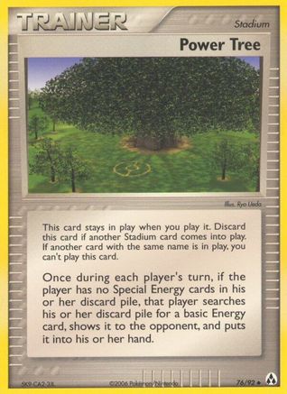 Power Tree 076  - Reverse Holofoil Legend Maker - Uncommon