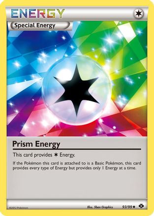 Prism Energy 093/99  - Reverse Holofoil Next Destinies - Uncommon