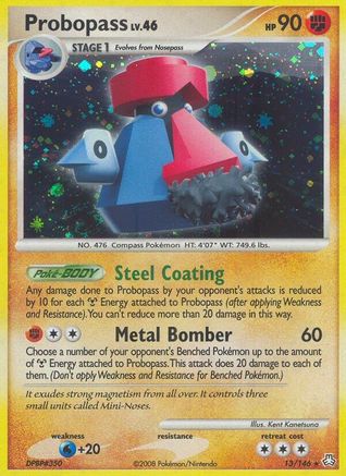 Probopass 013  - Reverse Holofoil Legends Awakened - Holo Rare