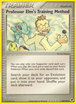 Professor Elm's Training Method 079/101  Dragon Frontiers - Uncommon