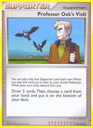 Professor Oak's Visit 122  Secret Wonders - Uncommon