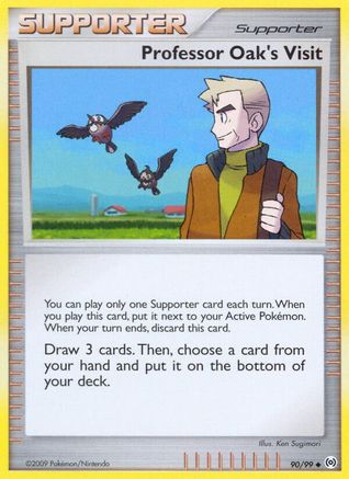 Professor Oak's Visit 090/99  - Reverse Holofoil Arceus - Uncommon