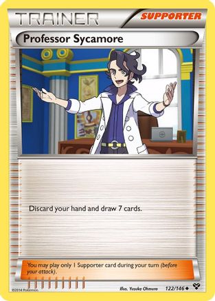 Professor Sycamore 122/146  XY Base Set - Uncommon