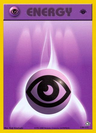 Psychic Energy 110/111  - Unlimited Neo Genesis - Common