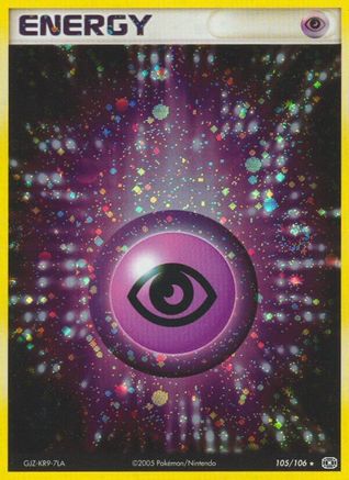 Psychic Energy 105/106  - Holofoil Emerald - Holo Rare