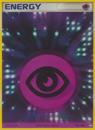 Psychic Energy 107  - Holofoil Power Keepers - Rare