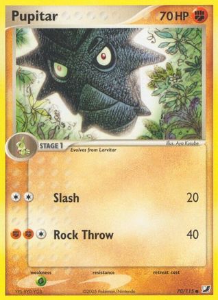 Pupitar 070  - Reverse Holofoil Unseen Forces - Common