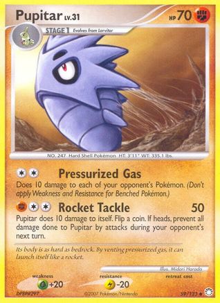 Pupitar 059  Mysterious Treasures - Uncommon