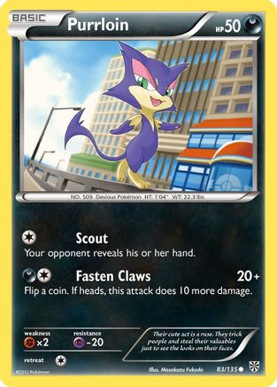 Purrloin (83) 083  Plasma Storm - Common