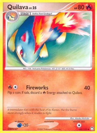Quilava 060  Mysterious Treasures - Uncommon