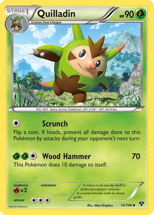 Quilladin 013/146  XY Base Set - Uncommon