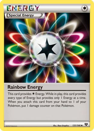 Rainbow Energy 131/146  XY Base Set - Uncommon