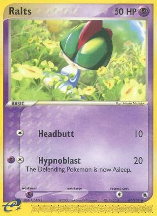 Ralts 067/109  Ruby and Sapphire - Common