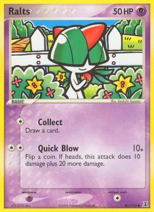 Ralts 081/113  Delta Species - Common