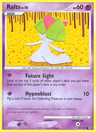 Ralts 089/127  Platinum - Common