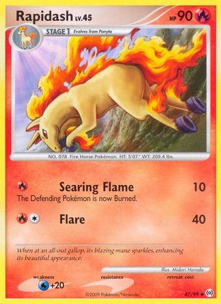 Rapidash (47) 047  Arceus - Uncommon