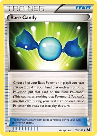 Rare Candy 100/108  - Reverse Holofoil Dark Explorers - Uncommon