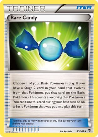 Rare Candy 085/101  Plasma Blast - Uncommon