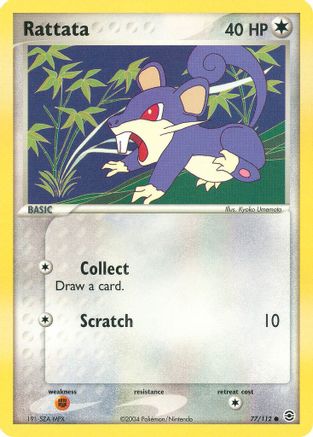 Rattata 077/112  FireRed & LeafGreen - Common