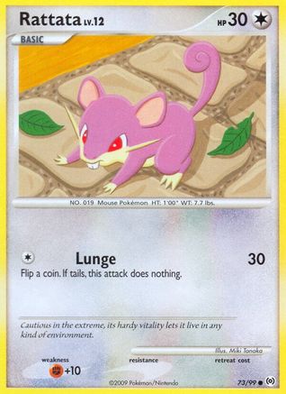 Rattata 073  Arceus - Common