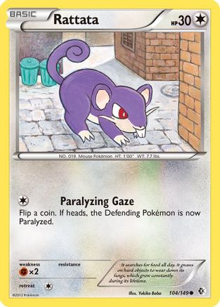 Rattata 104  Boundaries Crossed - Common