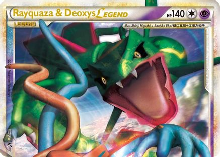 Rayquaza & Deoxys Legend (Top) 089  - Holofoil Undaunted - Ultra Rare