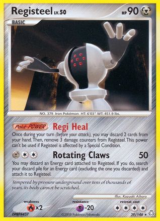 Registeel 039  Legends Awakened - Rare
