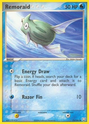 Remoraid 073  - Reverse Holofoil Team Rocket Returns - Common