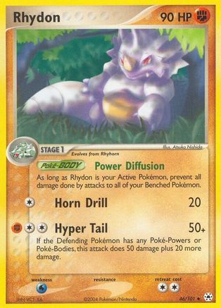 Rhydon 046  Hidden Legends - Uncommon