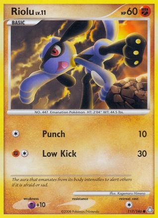 Riolu 117/146  Legends Awakened - Common