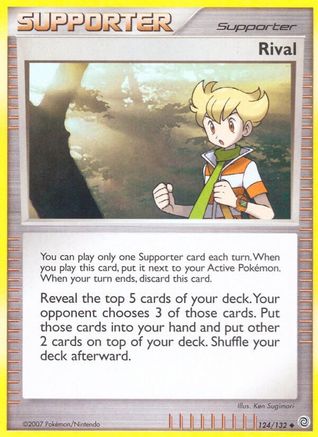 Rival 124  - Reverse Holofoil Secret Wonders - Uncommon