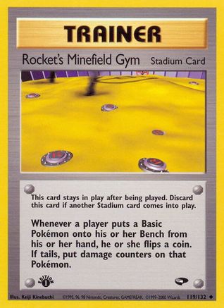Rocket's Minefield Gym 119  - Unlimited Gym Challenge - Uncommon