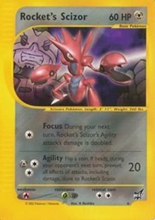 Rocket's Scizor 004  Best of Promos - Promo