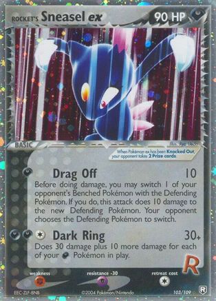 Rocket's Sneasel ex 103  - Holofoil Team Rocket Returns - Ultra Rare