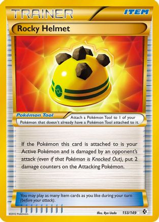 Rocky Helmet (Secret) 153  - Holofoil Boundaries Crossed - Secret Rare