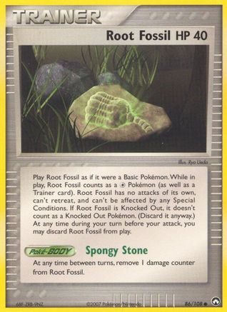 Root Fossil 086  Power Keepers - Common