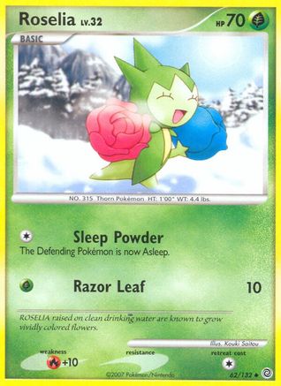 Roselia 062  Secret Wonders - Uncommon