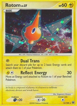 Rotom 013  - Reverse Holofoil Majestic Dawn - Holo Rare