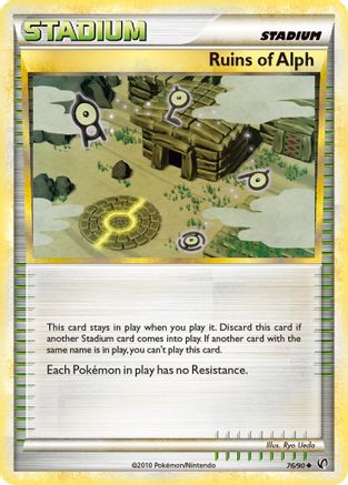 Ruins Of Alph 076  - Reverse Holofoil Undaunted - Uncommon