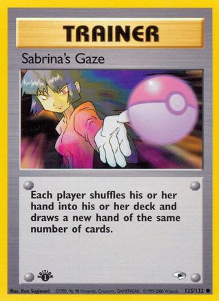 Sabrina's Gaze 125/132  - Unlimited Gym Heroes - Common