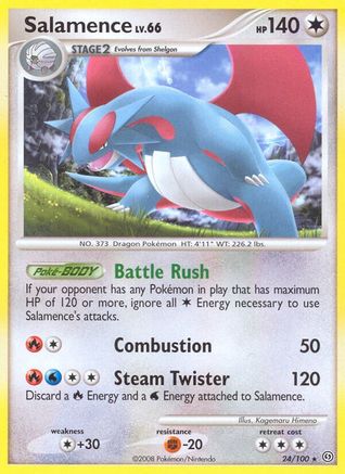 Salamence 024  Stormfront - Rare