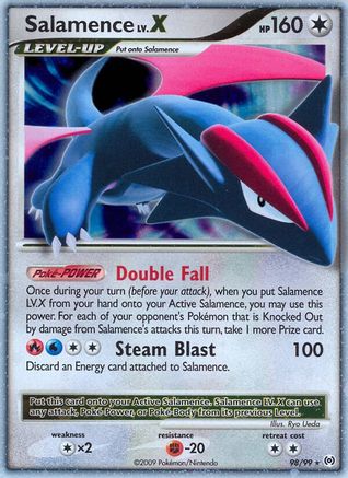 Salamence Lv.X 098/99  - Holofoil Arceus - Ultra Rare