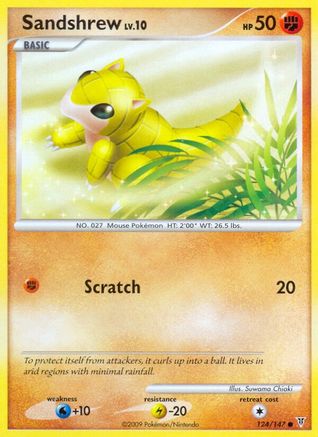 Sandshrew 124  Supreme Victors - Common