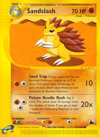 Sandslash 093  Skyridge - Common