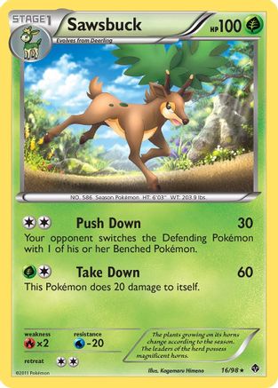 Sawsbuck 016  Emerging Powers - Rare