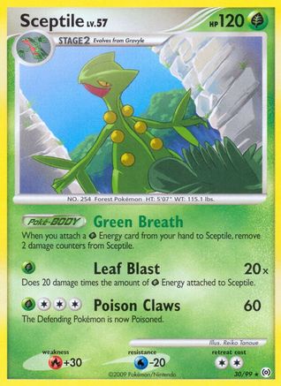 Sceptile (30) 030  Arceus - Rare