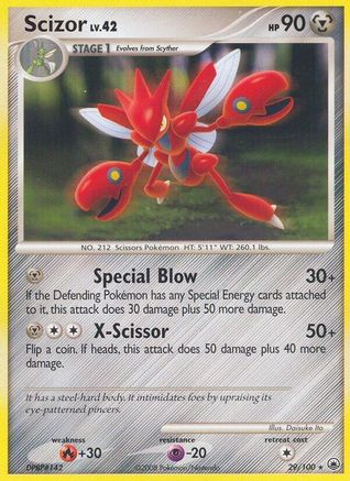 Scizor 029  - Reverse Holofoil Majestic Dawn - Rare