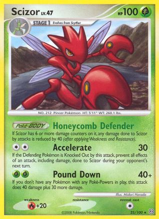 Scizor 025  Stormfront - Rare